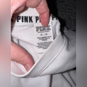 PINK Victoria's Secret White Pullover